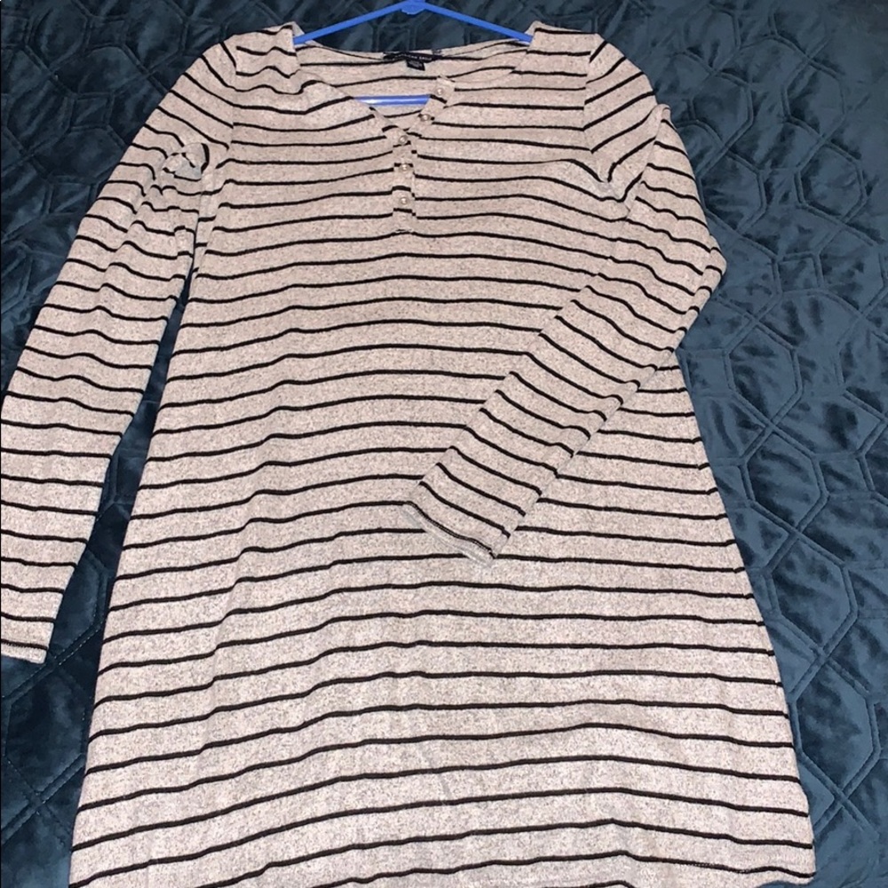 Long sleeve sweater dress